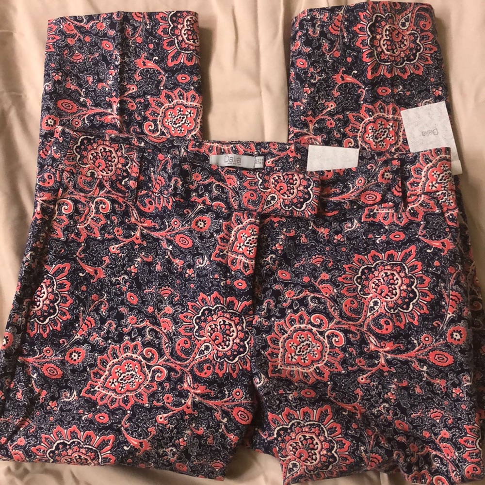 Cute and colorful ankle pants (New-never worn) - Picture 3 of 6